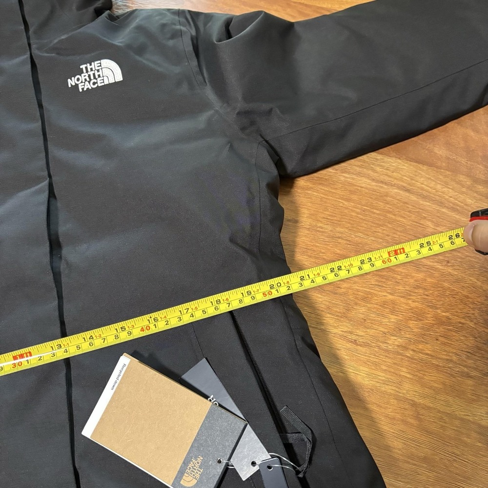 NWT The North Face Arctic Parka Coat Womens Medium Black DryVent Down Faux Fur - Picture 9 of 11